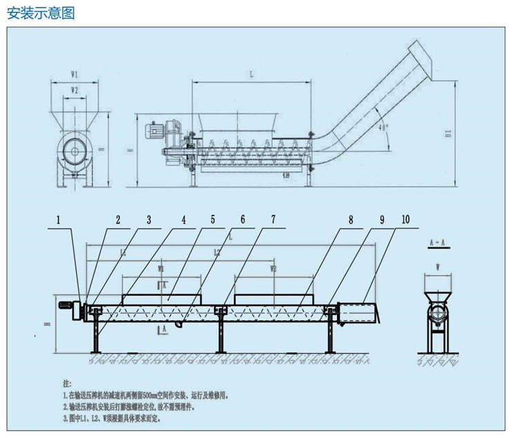 YCJ型螺旋輸送壓榨機(jī)